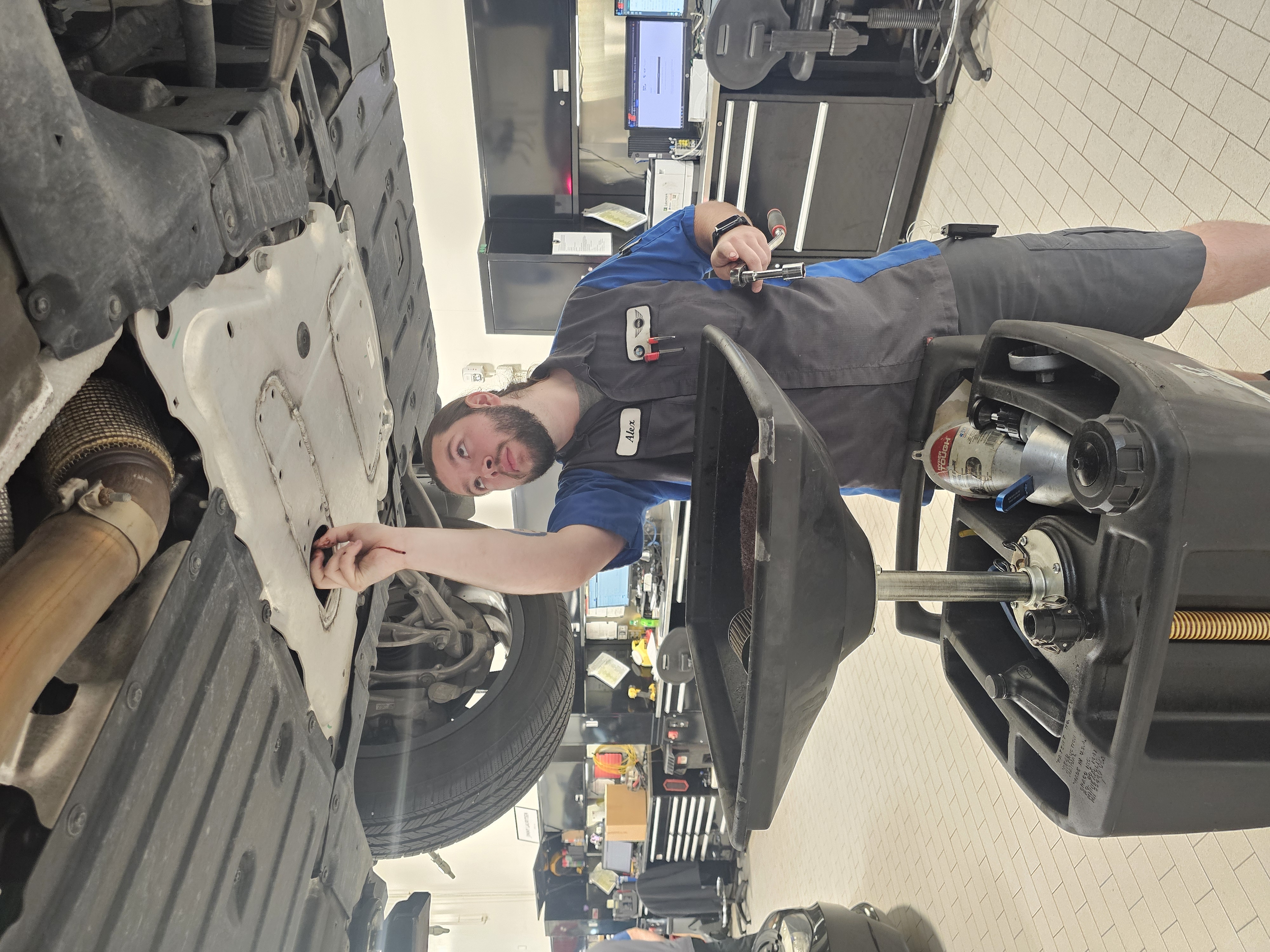 An H+H team member at work